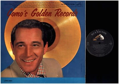 PERRY COMO Como's Golden Records RCA VICTOR LPM-1981 MONO 14 TRACK LP RECORD - Image 1 of 4