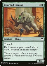 1x Crowned Ceratok - NM English MTG - Mystery Booster