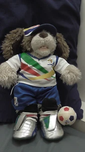 GENUINE BUILD A BEAR FIFA SOUTH AFRICA 2010 FULL OUTFIT - Picture 1 of 9