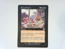 Forced March - Mercadian Masques- Magic the Gathering MTG  - Black