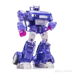 Robot Shockwave Decepticon NEWAGE H2PT Transparent Version Action Figure Toy New - Picture 1 of 11