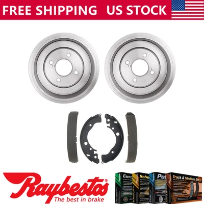 Kit trasero tambores de freno y zapatas de freno para Honda Fit 2012-2017 - Raybestos Foto 1 de 4