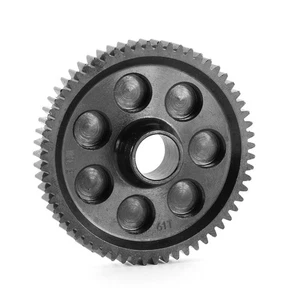 Ingranaggio a spillo medio in acciaio legato al carbonio 61T 0.8Mod per ARRMA 1/10 GORGON 4X2 - Foto 1 di 8