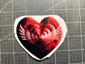 Custom Heart Sticker - 3.5 Inch by 3 Inch - Bild 1 von 1