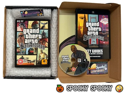 Grand Theft Auto San Andreas PC DVD - VGC CIB with Map - Tracked - Image 1 of 4