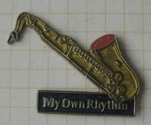 DRUM / MY OWN RHYTHM / SAXOPHON ...................... Tabak Pin (244c) - Picture 1 of 1