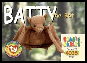 1999 Beanie Babies Series 2 Batty the Bat  #153 - Picture 1 of 2