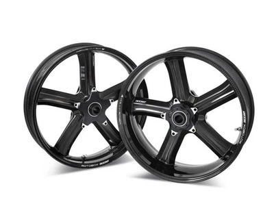 PAR DE RUEDAS CARBONO BRILLANTE ROTOBOX BOOST 17"X3,5"/6" DUCATI Desmosedici RR Foto 1 de 4