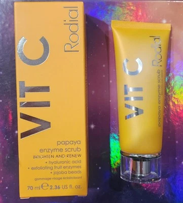 RODIAL VIT C PAPAYA Enzyme Scrub Brighten & Renew 2.36 oz NIB SHIPS FREE - Image 1 of 2