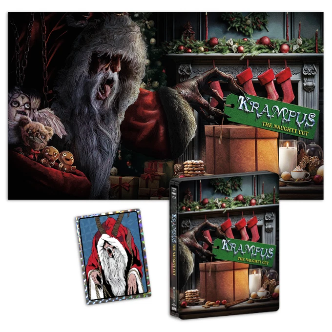 Krampus: The Naughty Cut (Steelbook) [4K Ultra HD + Blu-ray + Poster + Prism] - Imagem 1 de 1