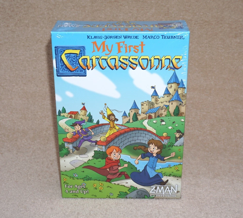 MY FIRST CARCASSONNE BOARD GAME MARCO TEUBNER Z-MAN GAMES 2020 NEW SEALED - Image 1 of 4