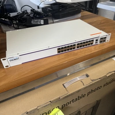 Alcatel-Lucent OS6350-P24 OmniSwitch 6350 Gigabit Ethernet LAN Switch - Image 1 of 4