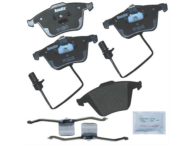 Juego de pastillas de freno delanteras para Audi A4 Cabriolet 2005-2009 2006 2007 2008 FC652JS Foto 1 de 1