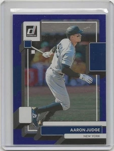 2022 Aaron Judge Panini Donruss Blue Foil MLB #173 New York Yankees - Picture 1 of 2