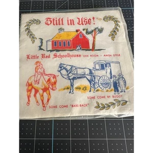 Vintage Amish Hostess noch in Gebrauch Servietten Neu in Verpackung - Bild 1 von 1