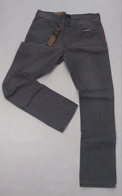 Rogue State Mens Moto Slim Fit Jeans, Grey, 32W x 31L NEW - Image 1 of 4