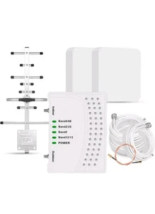 Cell Phone Booster Up to 7000 Sq. Ft. Cell Phone Signal Booster For Home/Office - Photo 1 sur 10