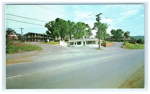 Vintage Pioneer Motel Front Royal VA Route 340 Lithographie Postkarte - Bild 1 von 2