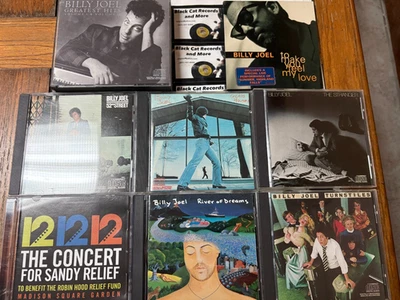 Billy Joel 52nd Street Glass Houses Turnstiles The Stranger Greatest Hits Volume - Image 1 of 4