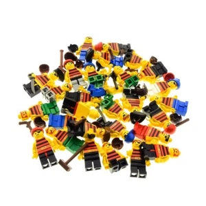 5x Lego Minifiguren Piraten Seemann gestreift rot schwarz gemischt 973p33c01 - Bild 1 von 1