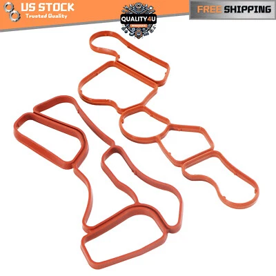 Engine Oil Filter Housing & Oil Cooler Gasket for MERCEDES-BENZ C230 2721840080 Foto 1 de 4