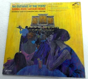 BOSTON Pops ARTHUR FIEDLER an Evening at the Pops LP SEALED jazz pop     Lr 152 - Picture 1 of 2