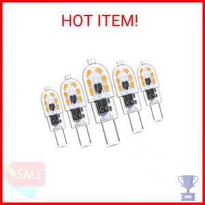Bonlux GY6.35 LED Bulb 12V, 3W G6.35/GY6.35 Bi-Pin Base LED Bulb Equivalent to 2 - Picture 1 of 2