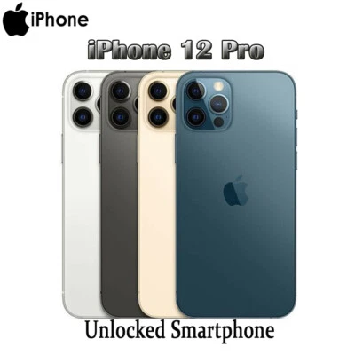  Apple iPhone 12 Pro 128GB/256GB Sbloccato Senza Contratto SENZA SIM Smartphone - Immagine 1 di 4