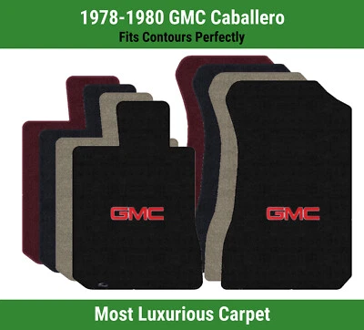 Lloyd Luxe передний ряд коврики для 1978-1980 GMC Caballero w/красный GMC 1 логотип - Изображение 1 из 4