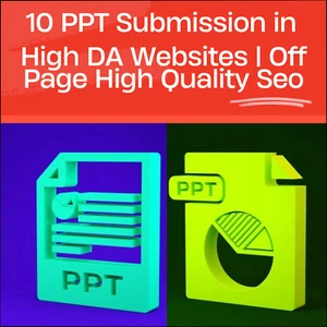 10 PPT Submission Baklinks in High DA Websites | Off Page High Quality Seo - Picture 1 of 1