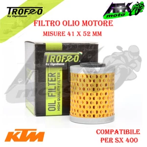 Filtro olio motore per Moto KTM SX 400 2004-2005 - Imagen 1 de 3