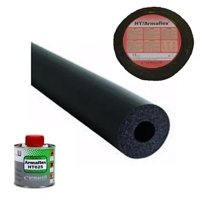 Original Armaflex HT Solar Isolierung 2m St Kautschuk Armacell Kleber Klebeband - Bild 1 von 5