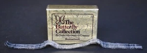 Goebel Butterfly Collection Grey scarf Accessory. #723-FO Miniature Dollhouse. - Picture 1 of 6