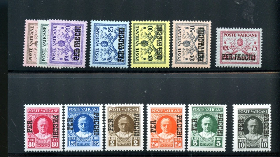 VATICAN CITY SCOTT #Q1/13 PARCEL POST MINT NEVER HINGED - Image 1 of 1