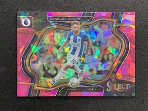 2022 Panini Select Premier League Field Pink Ice Prizm Alexis Mac Allister #205 - Picture 1 of 2