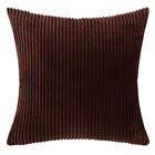 16" 18" 20" 24"jumbo Cord Corduroy Plush Plain Soft Cushion Cover Pillow Cases