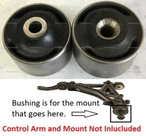 2pcSet Mount Bushing for Front Control Arm Acura Legend 1991 1992 1993 1994 1995 - Picture 1 of 2