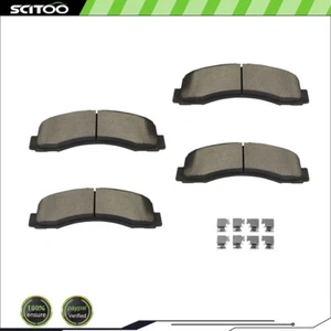 4X Front Ceramic Brake Pads for 2019-20 Ford F150 Truck Lariat Front Brake Pads - Picture 1 of 10