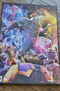 2022 SDCC COMIC CON EXCLUSIVE IRON STUDIOS MARVEL THANOS THICK POSTER LE /500 - Picture 1 of 1
