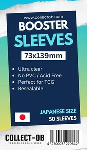 Pokemon Japonés Booster Sleeves - Fundas protectoras - Películas Años 25 50 Años 100 Pack - Imagen 1 de 7