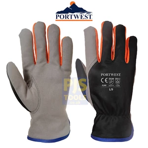 Portwest A280 wintershield thermal fleece lined gloves cold weather - Picture 1 of 3