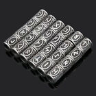 24 Pcs Viking Runes Set Loose Beads Spacer Beads For Hair Braid Diy Jeweldc