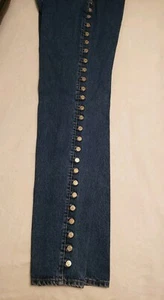 Vaqueros de mezclilla occidentales de colección Lawman para mujer 32 cintura 32 largo altura 13 pulgadas. - Imagen 1 de 10