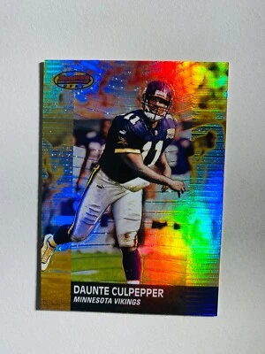 2001 BOWMAN'S BEST #79 DAUNTE CULPEPPER NM-MT NFL FOOTBALL CARD - Image 1 of 2
