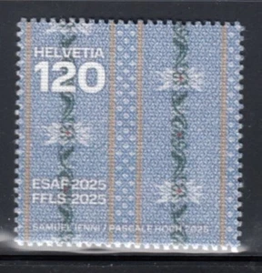 SWITZERLAND Wrestling & Alpine Festival MNH stamp - Picture 1 of 1