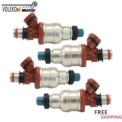 4 Fuel Injector For 1989-95 Toyota Pickup  2.4L 4 Cyl FI 22RE VIN: BW48K4 Foto 1 de 4