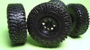 Black op Rims Bead Locks Offroad Tires 2014 Jeep Wrangler Rubicon 1/25 4x4 Sweet - Picture 1 of 4