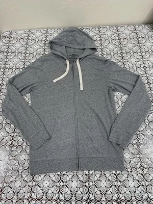 Sudadera con capucha ligera con cremallera completa American Rag para mujer grande mediana gris Foto 1 de 4
