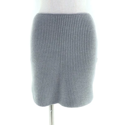 Нетронутая юбка LOUIS VUITTON серая шерстяная женская XS - Изображение 1 из 4