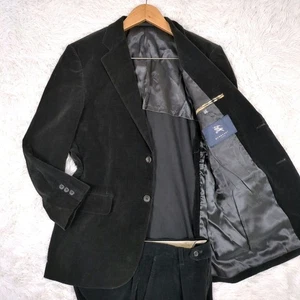 BURBERRY LONDON corduroy suit coordinate set【Size-M】Burberry Check Angora blend - Picture 1 of 13